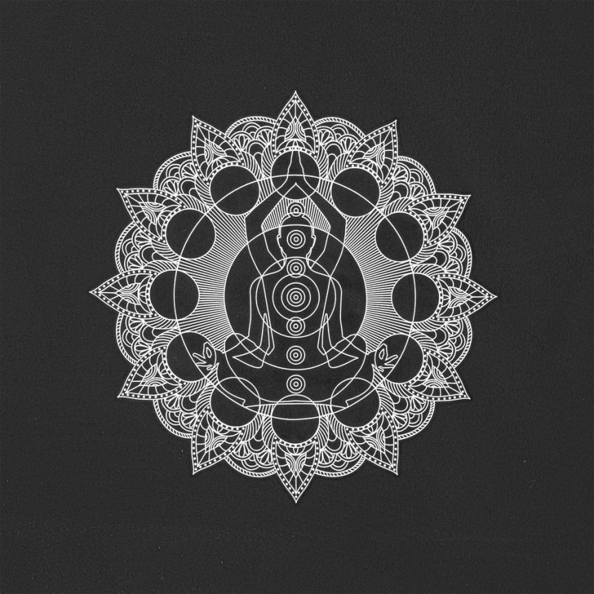 Полотенце Chakraday, черное фото 3