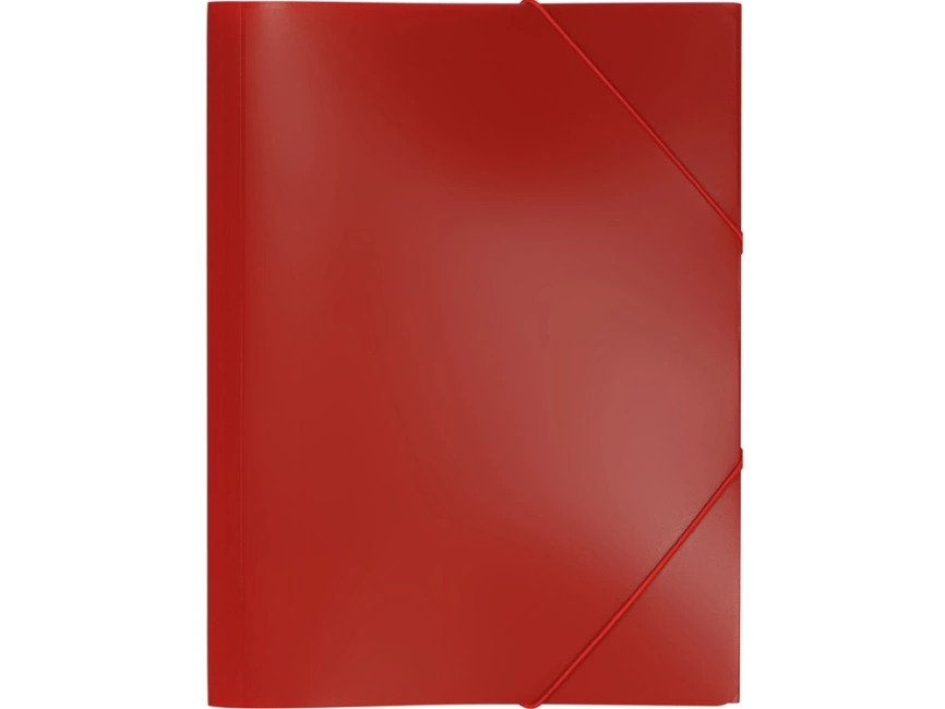 Папка формата А4 на резинке, красный фото 2
