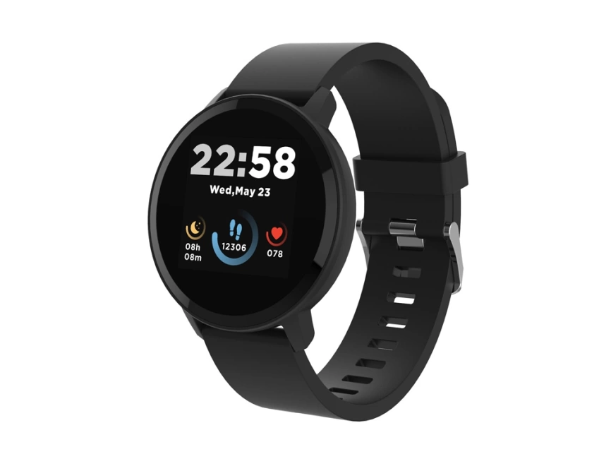 Умные часы CANYON Lollypop SW-63, IP 68, BT 5.0, сенсорный дисплей 1.3, черный фото 1