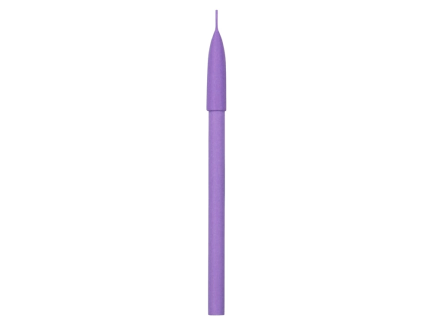 Ручка картонная с колпачком Recycled, фиолетовый фото 4