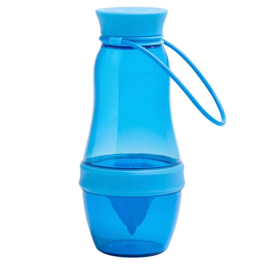 Бутылка для воды Amungen, синяя фото 3