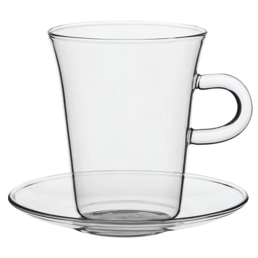 Чашка с блюдцем Glass Duo фото 1