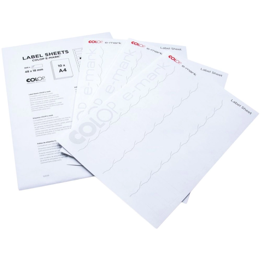 Наклейки Colop E-mark фото 1
