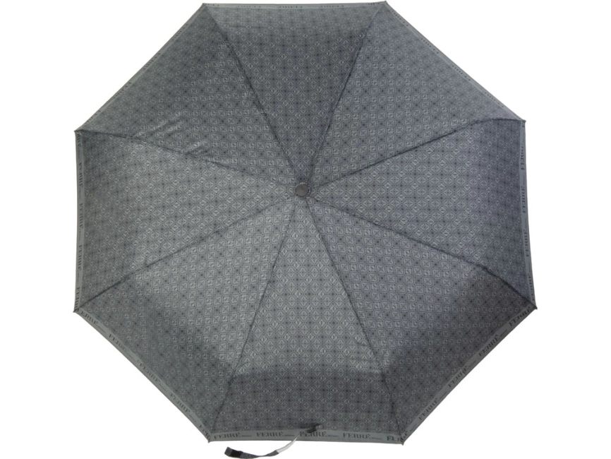 Зонт складной автоматический Ferre Milano, серый фото 4