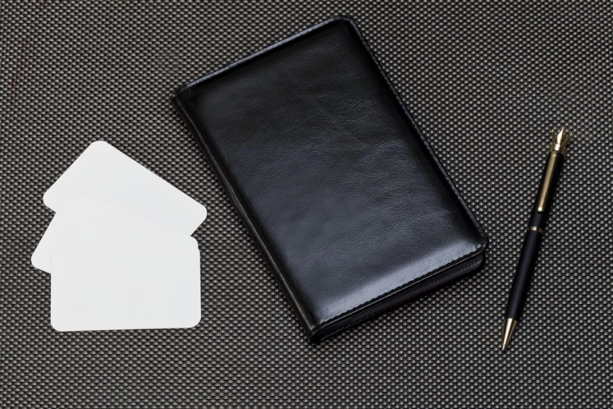 Визитница Businessbook, черная фото 3