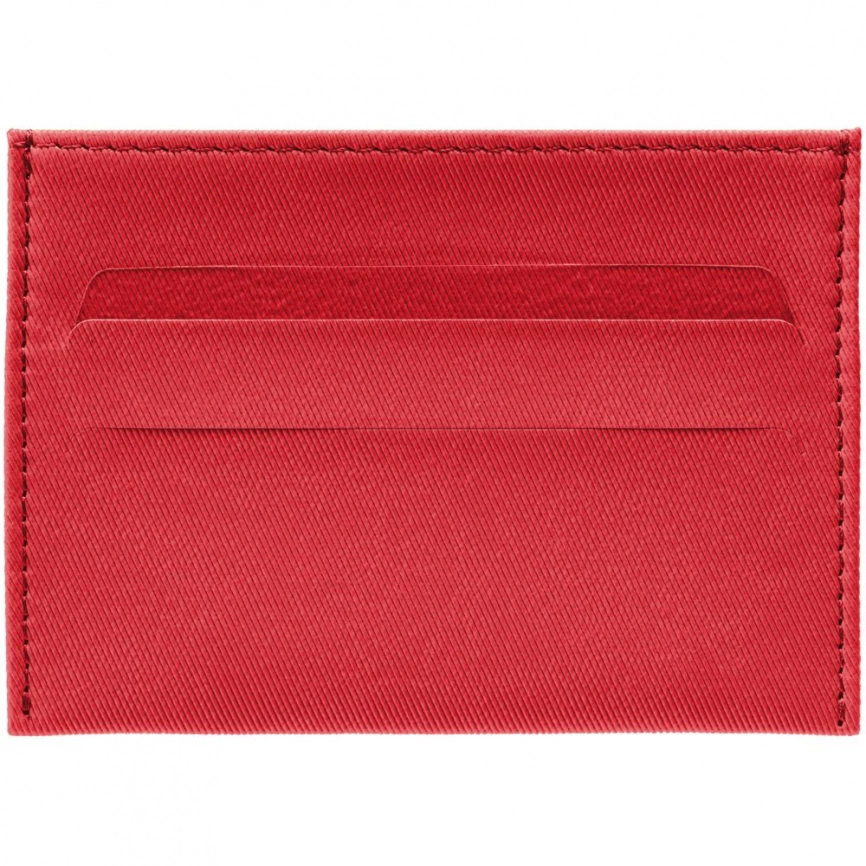 Чехол для карточек Twill, красный фото 1