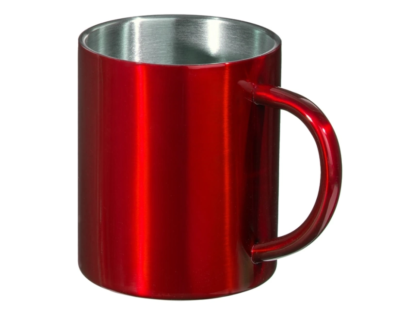 Стальная кружка с двойными стенками Altai, красный фото 1