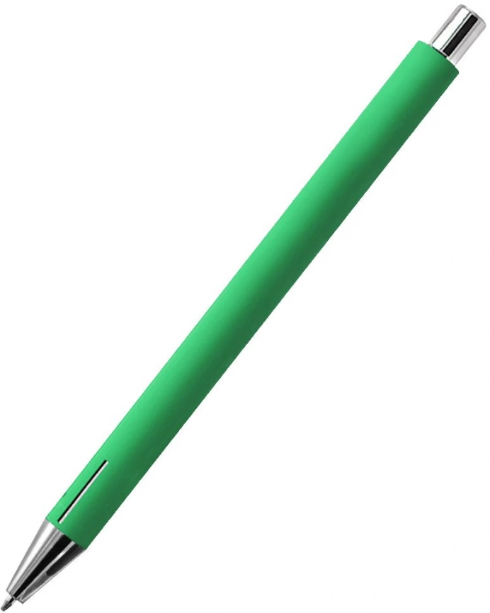 Ручка металлическая Elegant Soft, зелёная фото 4