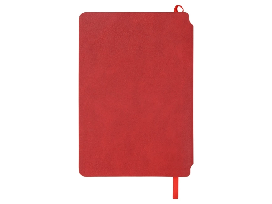 Блокнот Notepeno 130x205 мм с тонированными линованными страницами, красный фото 10