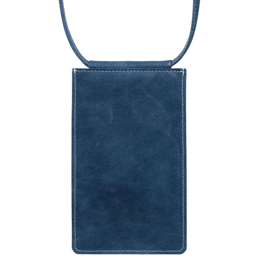 Сумочка для телефона Apache, синяя фото 3