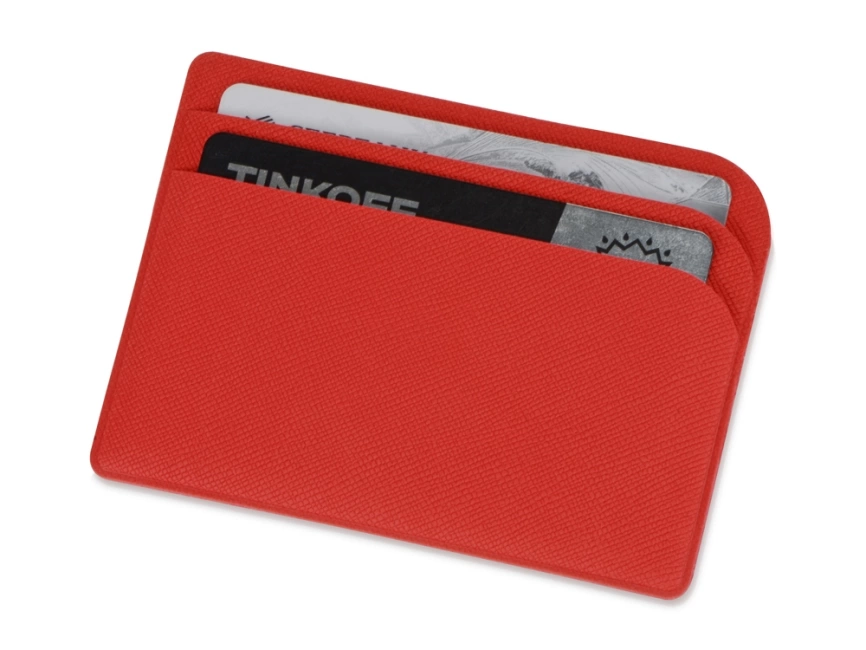 Картхолдер для 3-пластиковых карт Favor, красный фото 1