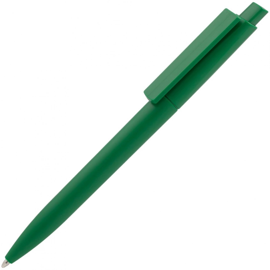 Ручка шариковая Crest, темно-зеленая фото 1