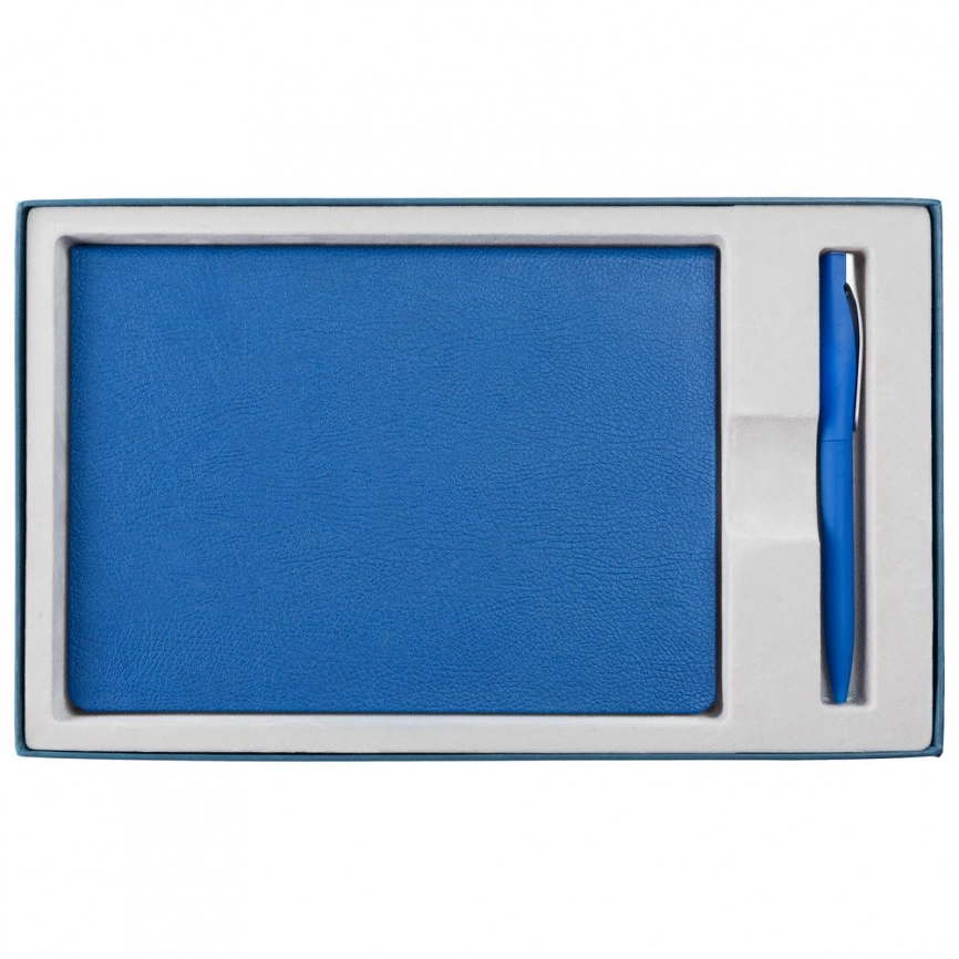 Коробка Adviser под ежедневник, ручку, синяя фото 3