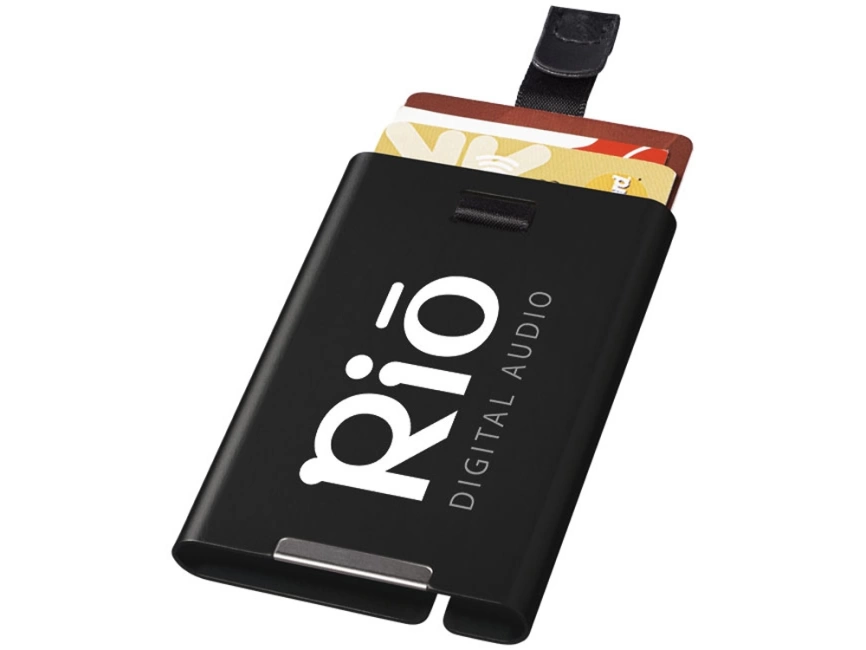 RFID слайдер для карт, черный фото 8