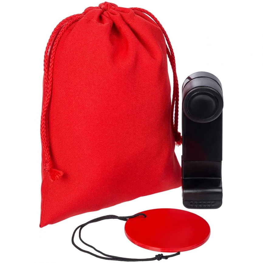 Холщовый мешок Chamber, красный фото 3