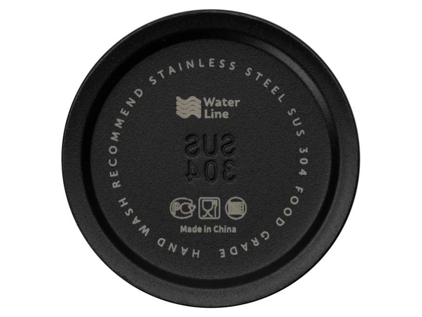 Бутылка для воды Supply Waterline, нерж сталь, 850 мл, черный фото 9