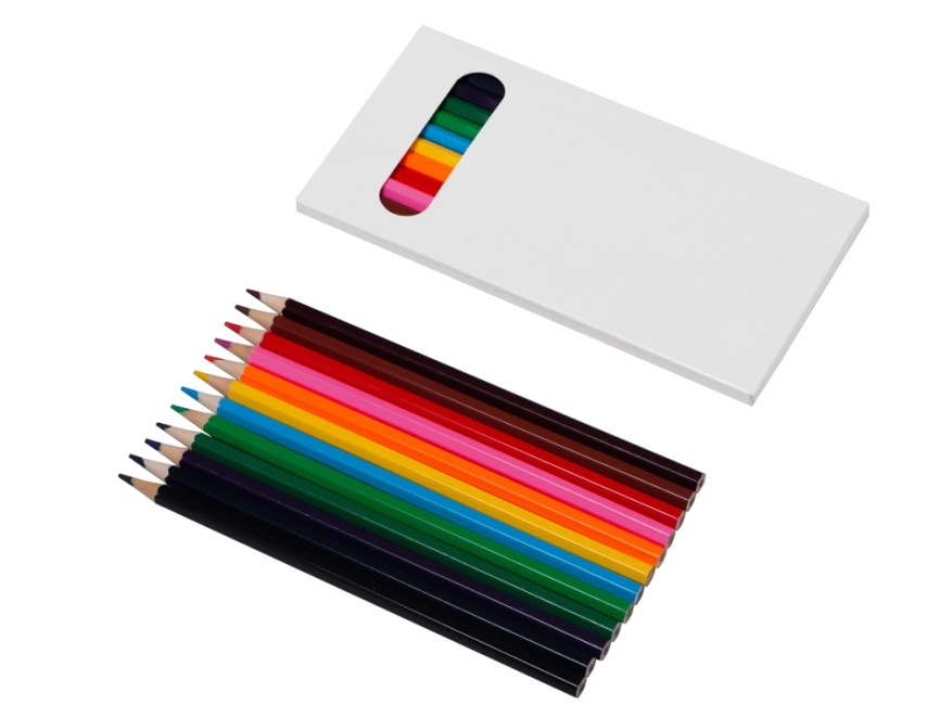 Набор из 12 цветных карандашей Hakuna Matata, белый фото 1