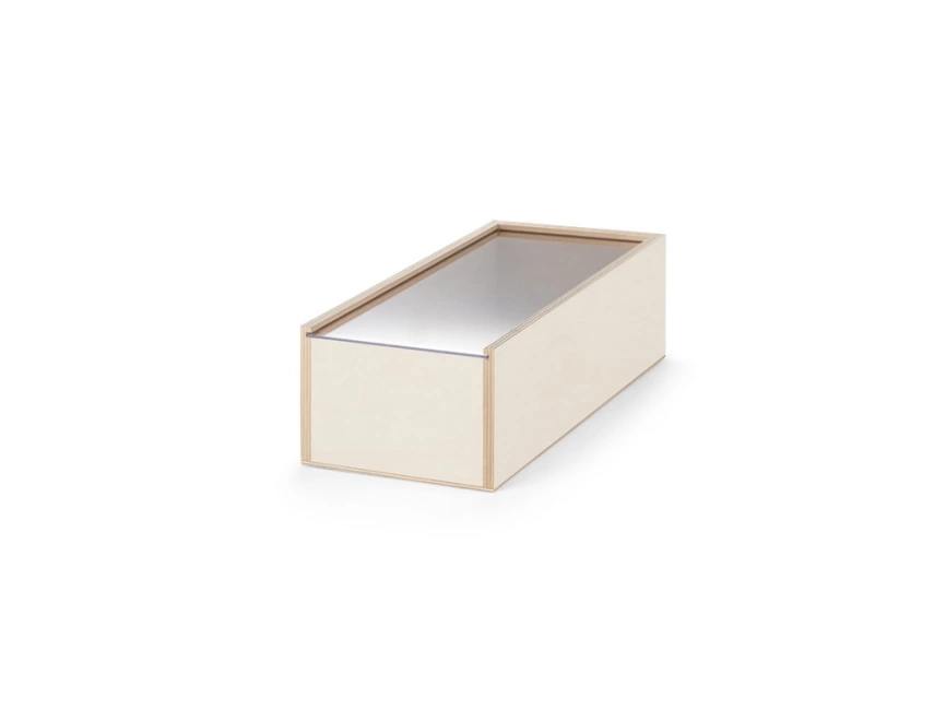 Деревянная коробка BOXIE CLEAR M, натуральный фото 1