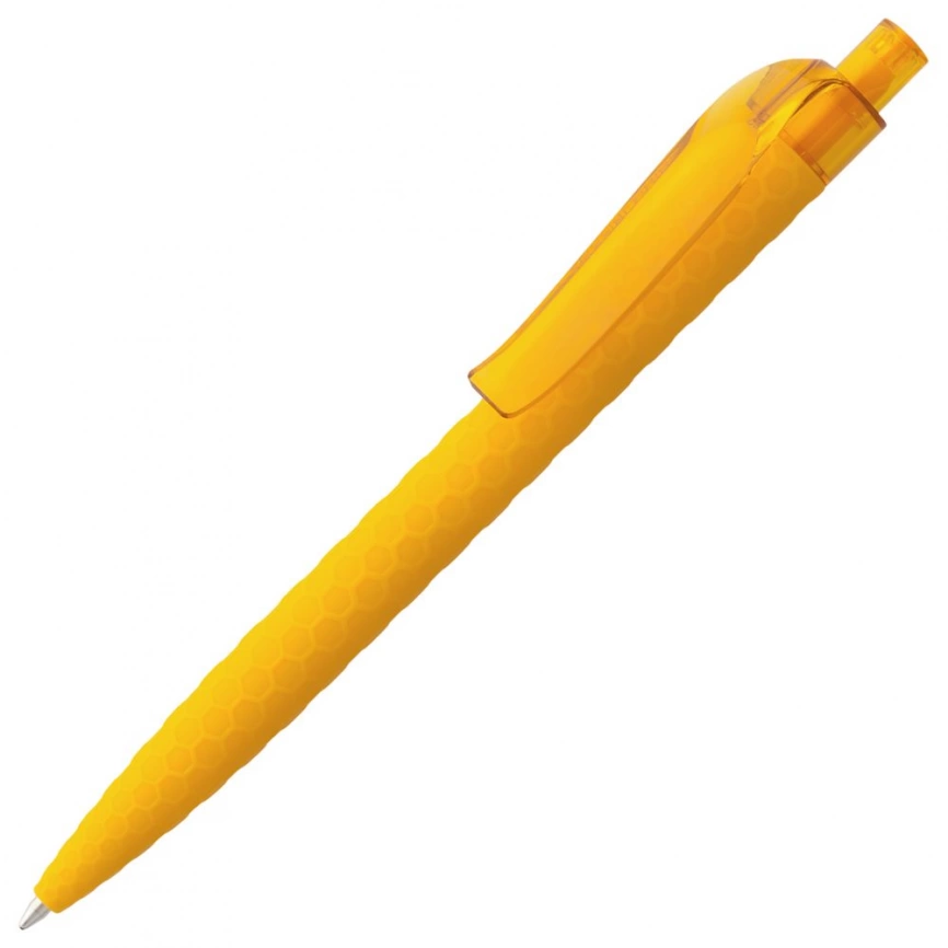 Ручка шариковая Prodir QS04 PRT Honey Soft Touch, желтая фото 1