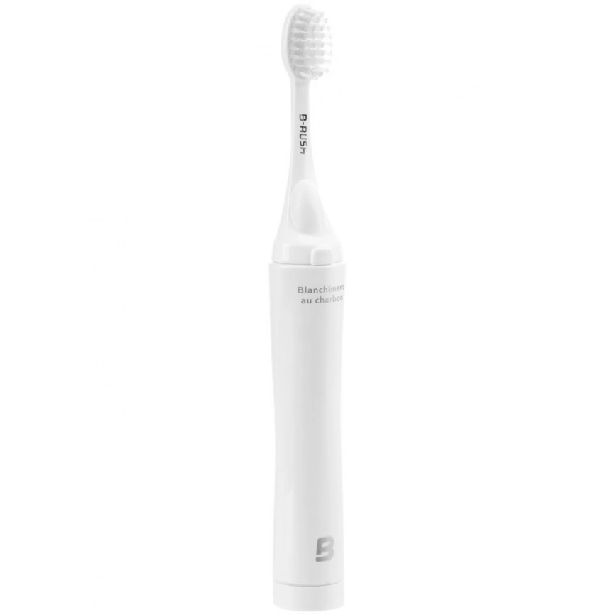 Зубная щетка с пастой Push & Brush, белая фото 1