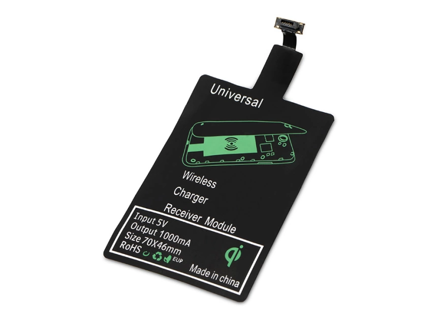 Приёмник Qi для беспроводной зарядки телефона, Micro USB фото 2