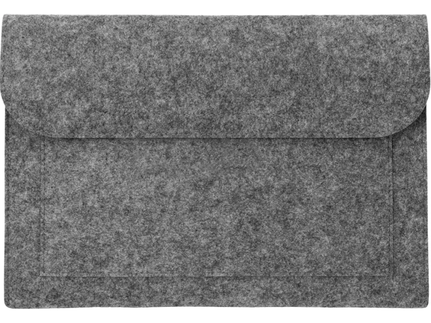 Чехол Felt для планшета 14'' из RPET- фетра, серый фото 3