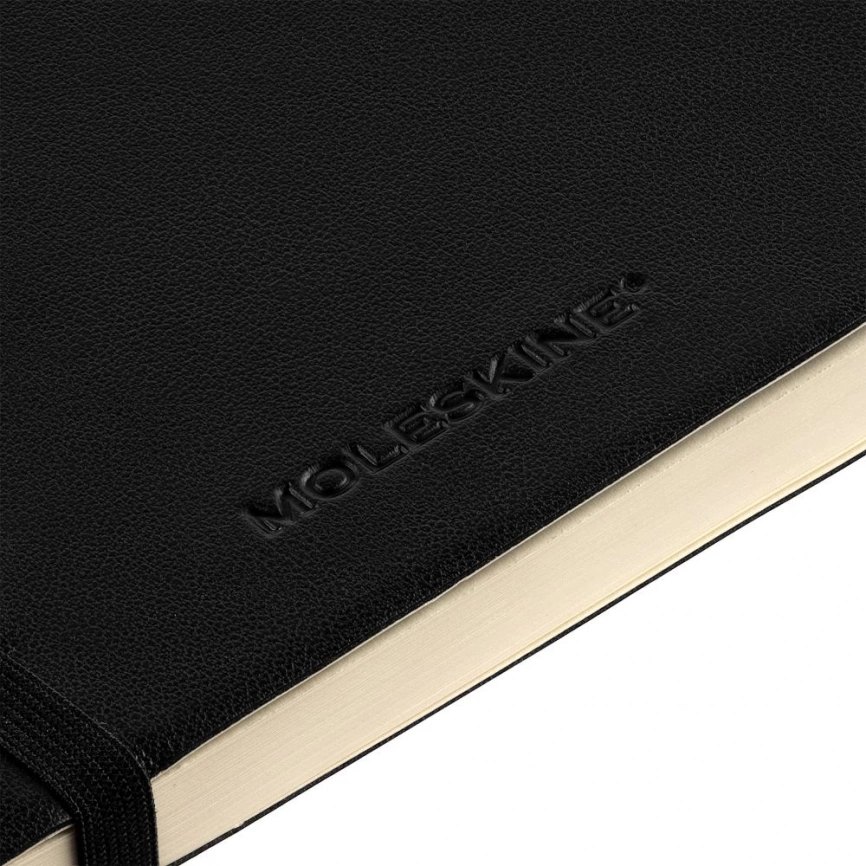 Записная книжка Moleskine Classic Large, в линейку, черная фото 9