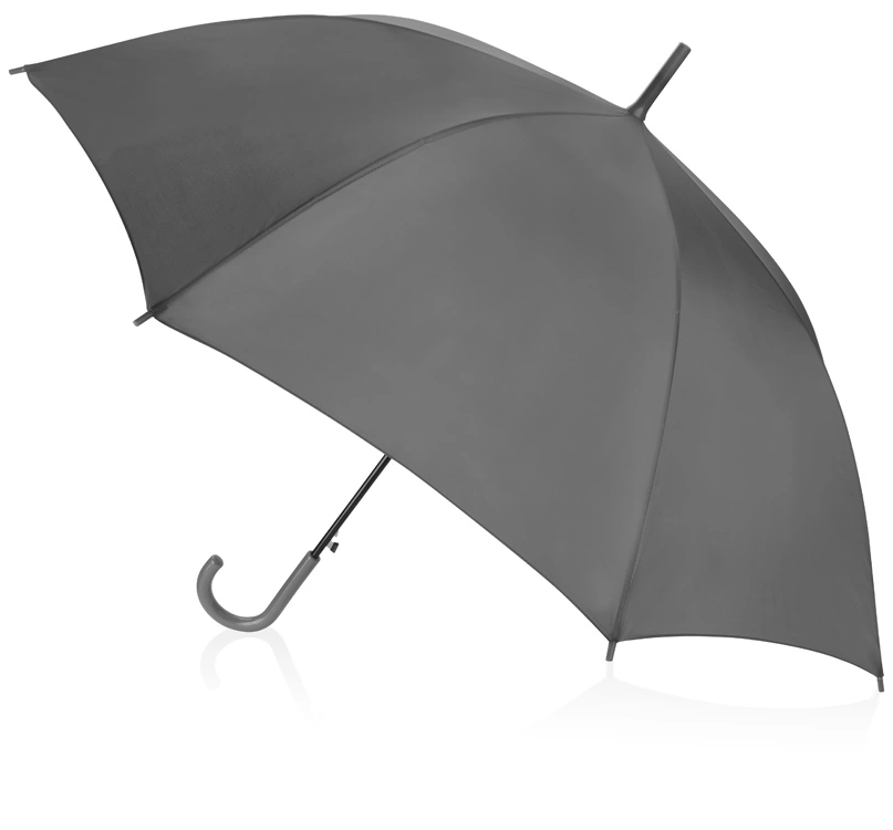 Зонт-трость Яркость, серый фото 2