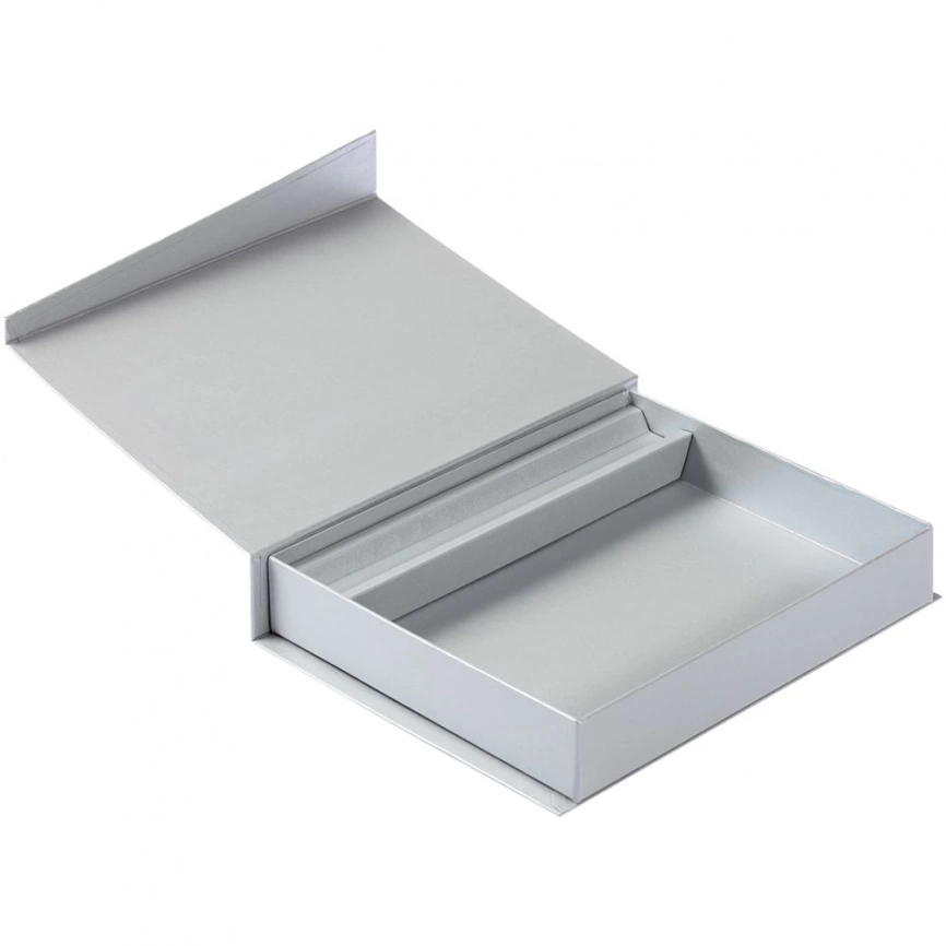 Коробка Duo под ежедневник и ручку, серая фото 2