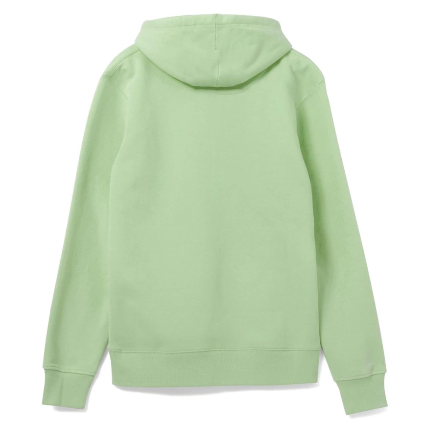 Толстовка с капюшоном унисекс Hoodie, светло-зеленая, размер L фото 7