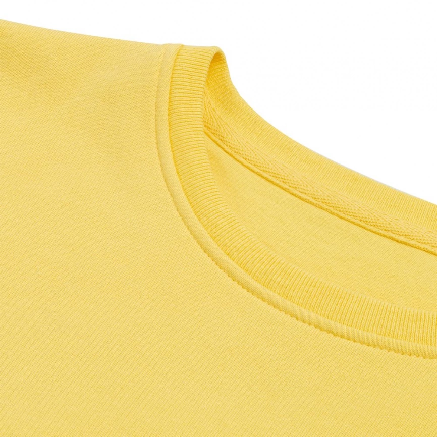 Свитшот унисекс BNC Organic, желтый, размер XL фото 8
