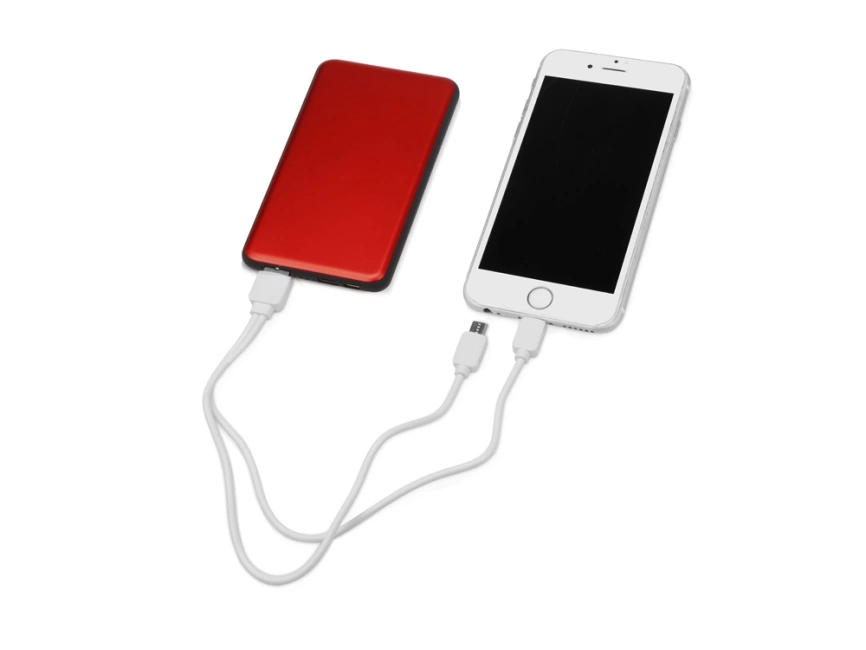 Портативное зарядное устройство Shell, 5000 mAh, красный фото 2