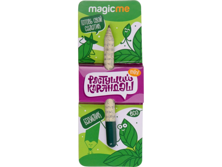 Растущий карандаш mini Magicme (1шт) - Базилик фото 4