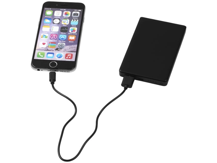 Внешний аккумулятор с подсветкой Cast на 4000 мА-ч фото 4