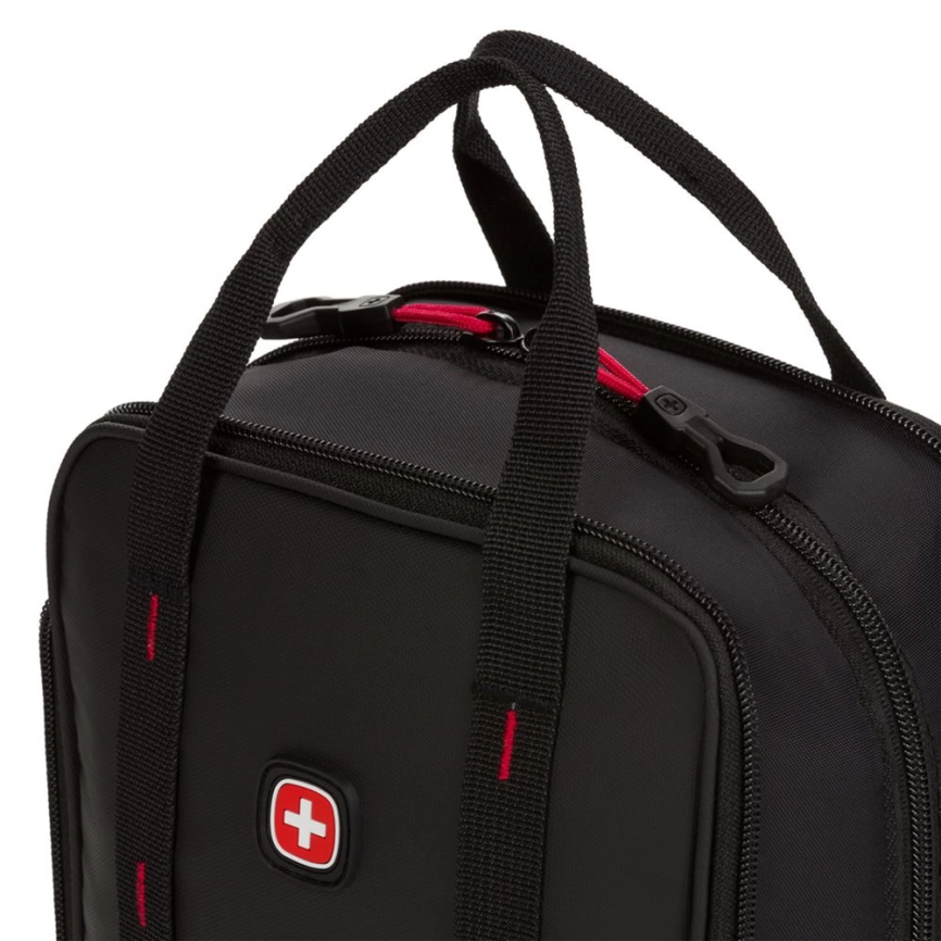 Складная термосумка для ланча Swissgear, черная фото 6