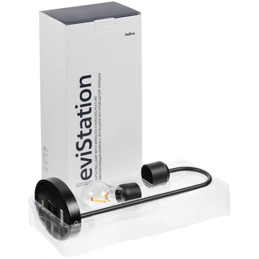 Левитирующая лампа с функцией беспроводной зарядки leviStation фото 20