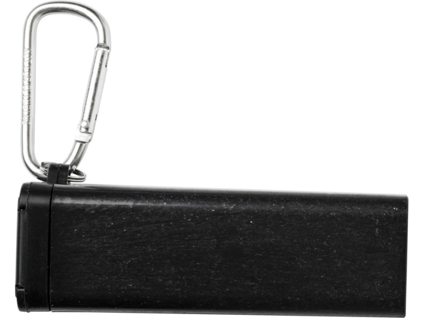 Набор столовых приборов Galen из пшеничной соломы с держателем для мобильного телефона, черный фото 3