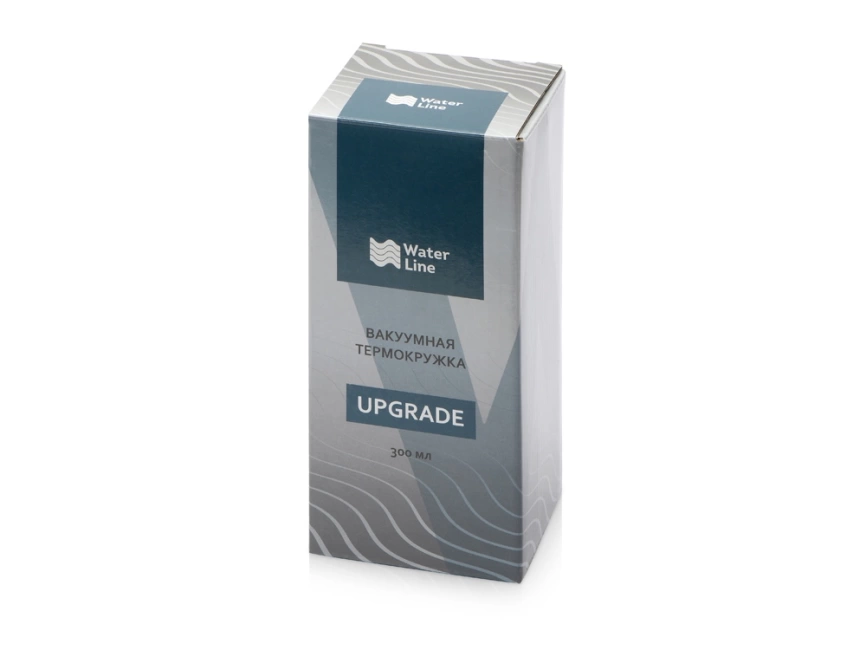 Вакуумная термокружка с кнопкой Upgrade, Waterline, матовая сталь фото 9
