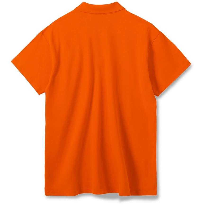 Рубашка поло мужская Summer 170 оранжевая, размер XXL фото 8