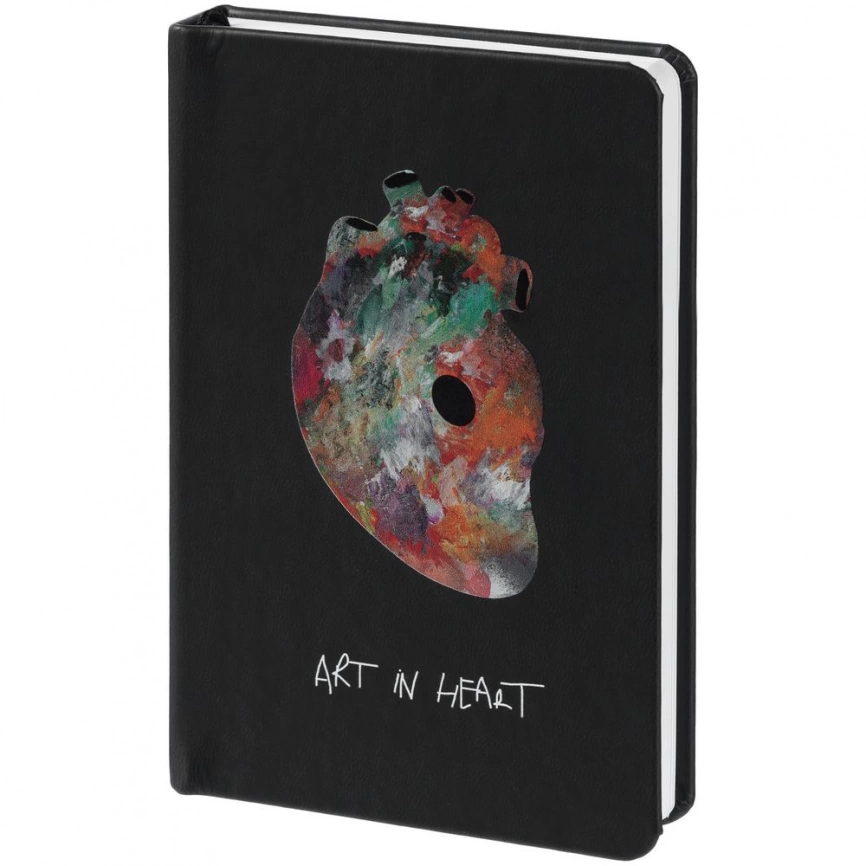 Блокнот Art In Heart, черный фото 2