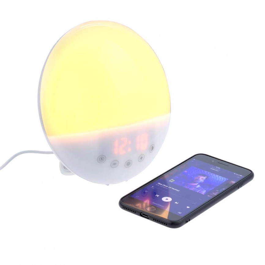 Мультимедийная станция с имитацией солнечного света dreamTime, ver.2, белая фото 2