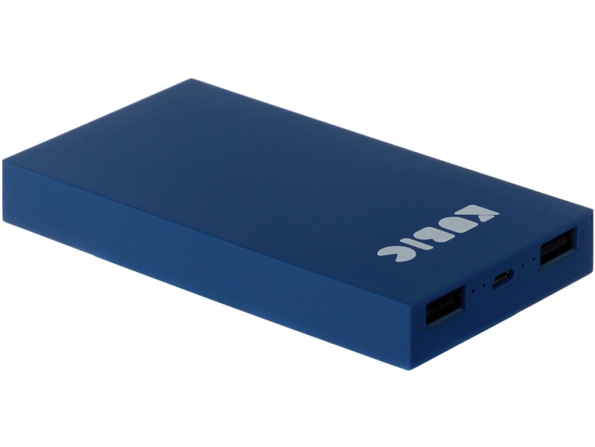 Внешний аккумулятор Kubic PB10X Blue, 10 000 мАч, Soft-touch, синий фото 4