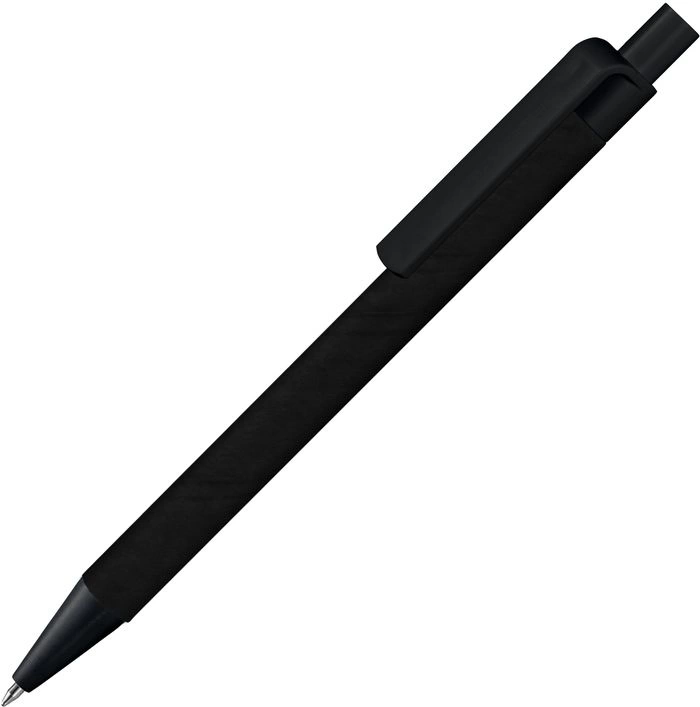 Ручка картонная VIVA NEW, чёрная с черными деталями фото 1