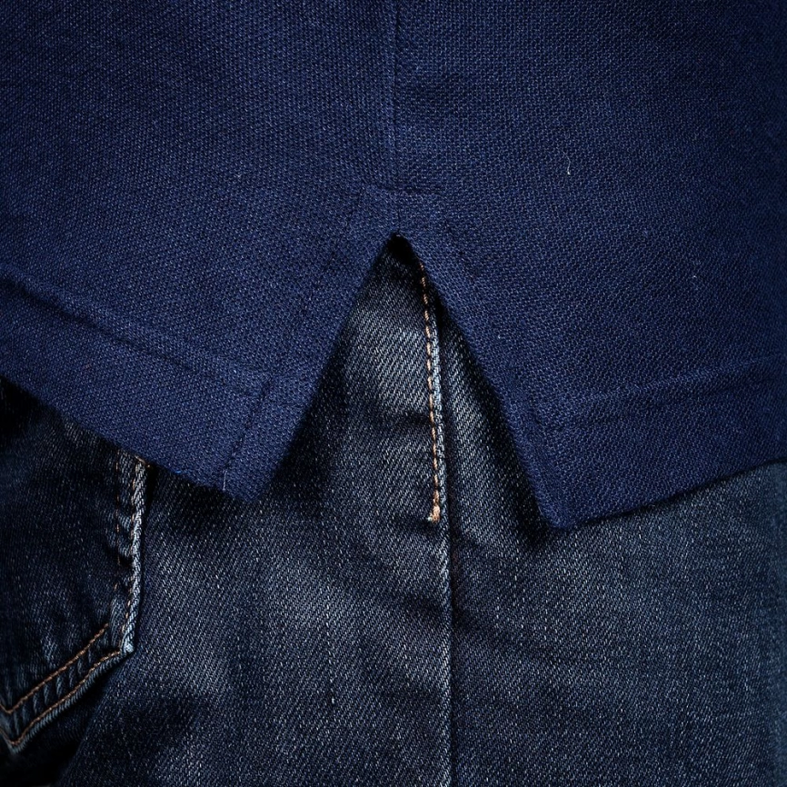 Рубашка поло Virma Stripes, темно-синяя, размер XL фото 4