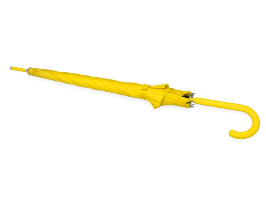 Зонт-трость Color полуавтомат, желтый фото 3