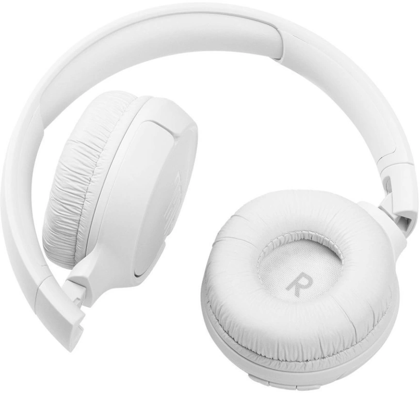 Беспроводные наушники JBL T510BT, белые фото 5