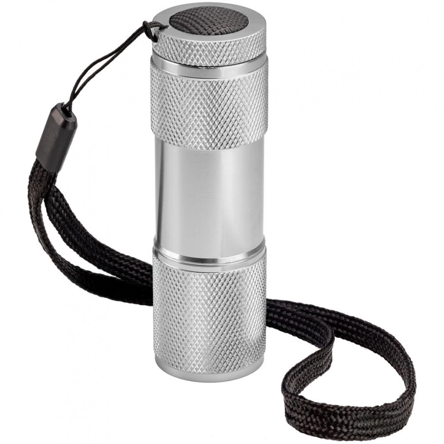 Фонарик Aurora, серебристый фото 2