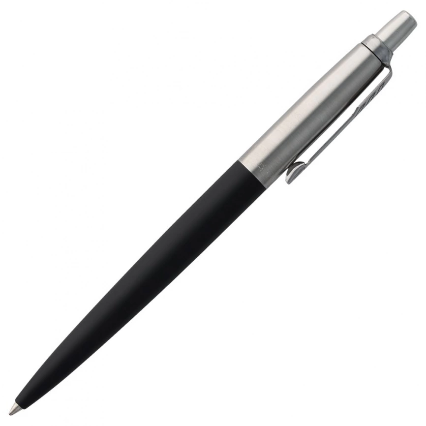 Ручка шариковая Parker Jotter Core K63, черный с серебристым фото 3
