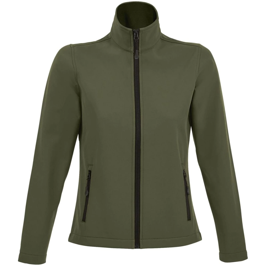 Куртка софтшелл женская Race Women, темный хаки, размер M фото 1