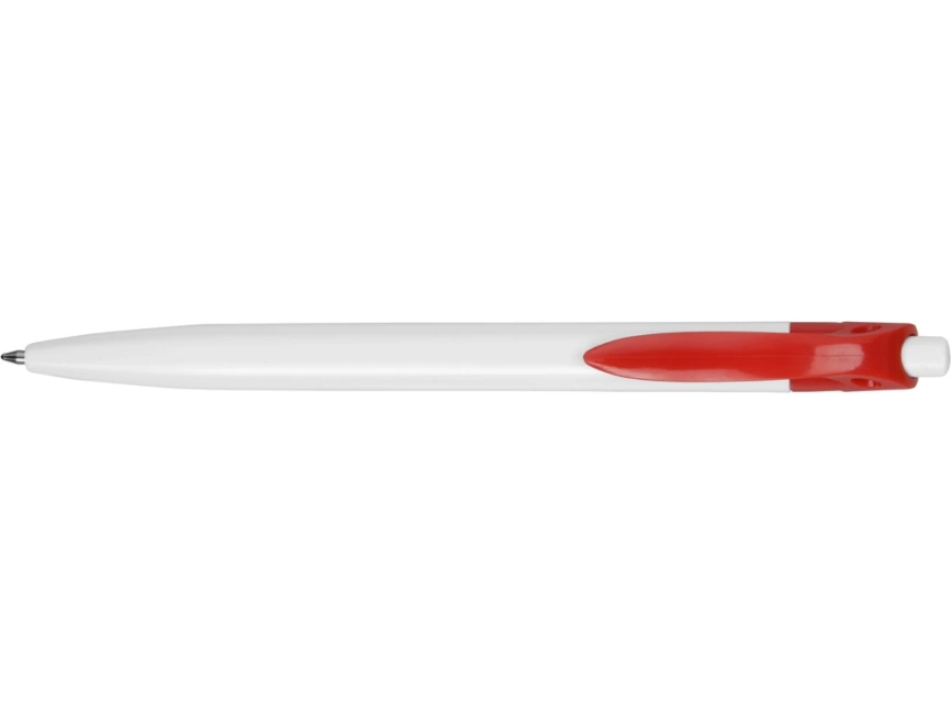 Ручка шариковая Какаду, белая с красным фото 5